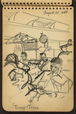Illustration for article titled The Sketchbooks of Victor Lundy
